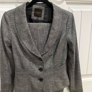 The Limited Gray Suit, blazer and pant